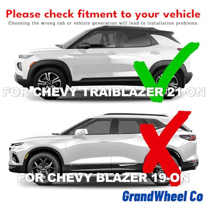 Window Deflectors Smoke Tinted in (4 Count)