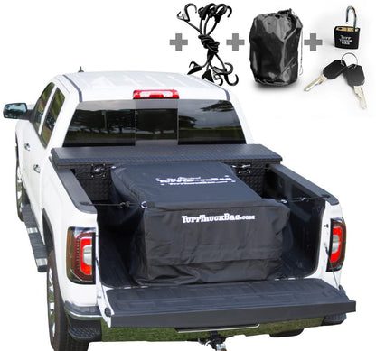 Black Waterproof Truck Bed Cargo Carrier