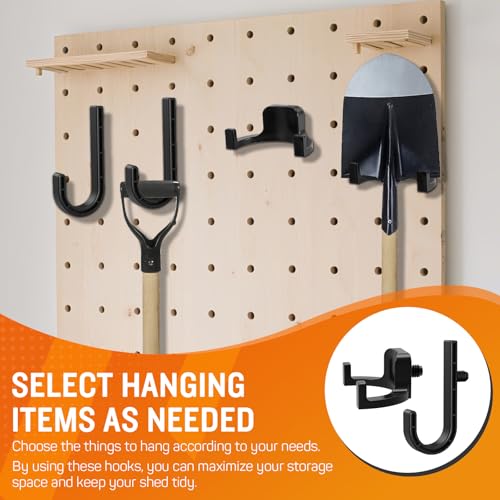6Pcs Storage Shed Hooks Compatible with Suncast Shed