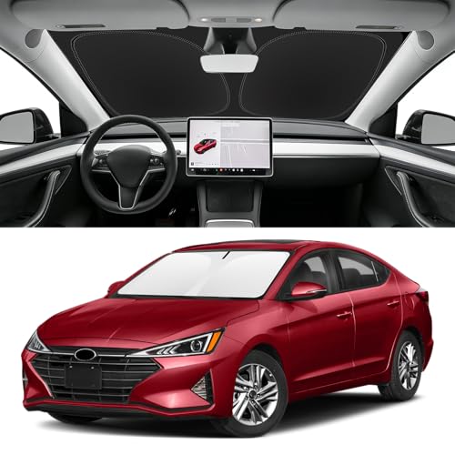 Custom Fit Windshield Sun Shade for Hyundai Elantra 2017