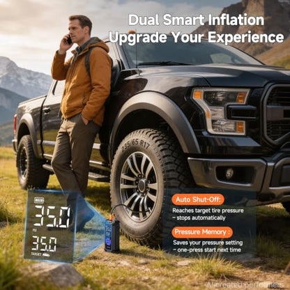 Tire Inflator Portable Air Compressor