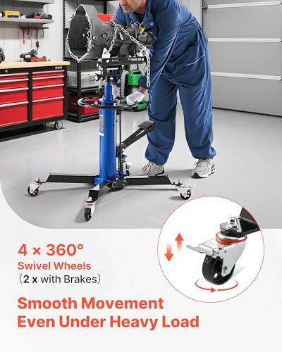 Hydraulic Transmission Jack 2 Stage Ram 1322 lbs
