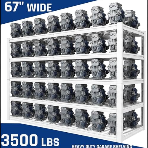 65" W Garage Shelving Heavy Duty