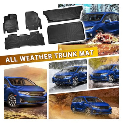 Floor Mats Cargo Liner for Honda Odyssey 2026 2025
