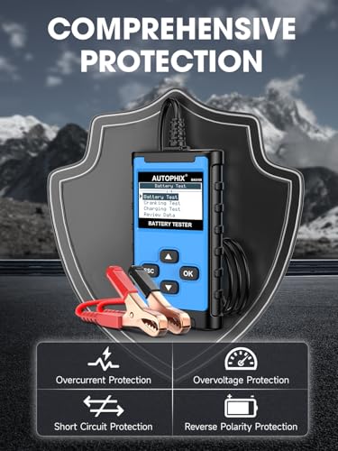 BAS100 12V 24V Car Battery Tester