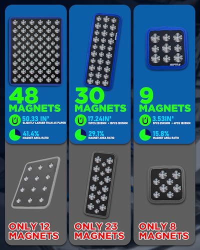 Magnetic Tool Mat Set (6 Count)