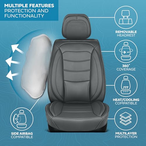 Curated Prestige Leather Seat Covers for Cars & SUVs