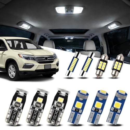 LED Interior Car Lights for Honda (15 Count)