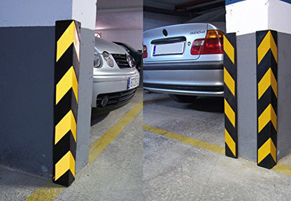 Rubber Corner Guard 30" for Parking Columns and Garage Walls L