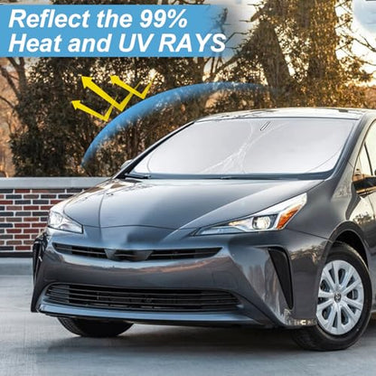 Windshield Sunshade for Toyota Prius Hatchback 2016