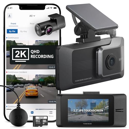 ARC Dash Cam 2K QHD Front and Rear