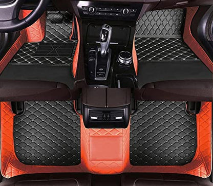 Custom All Weather Protection Leather Car Floor Mats for Cars Sedan SUV Sports Car Waterproof Floor Mat