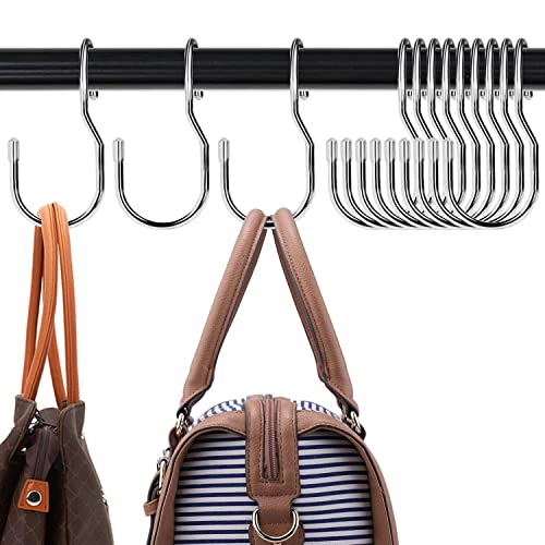 Unique Twist Design Bag Hanger Purse Hooks (12 Count)