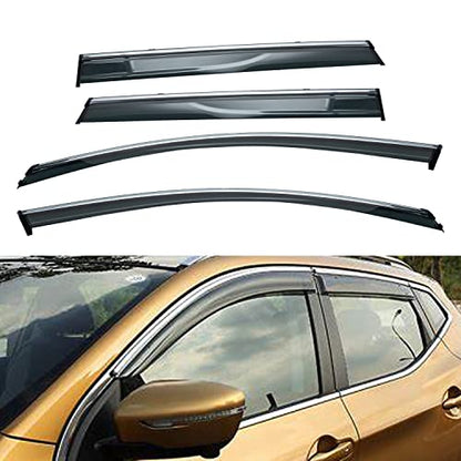 Window Visor Rain Guards Compatible with 2017 (4 Count)