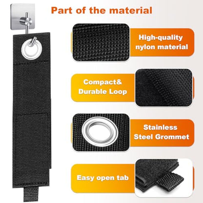 Heavy Duty Storage Straps (9 Count)