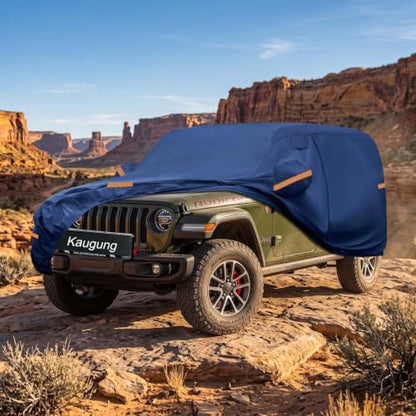 Custom Fit Car Cover for Jeep Wrangler 4 Door 4Dr Unlimited JK JL