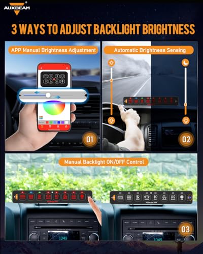 AS 800 Slim 8 Gang Switch Panel with Bluetooth APP &Wireless Remote