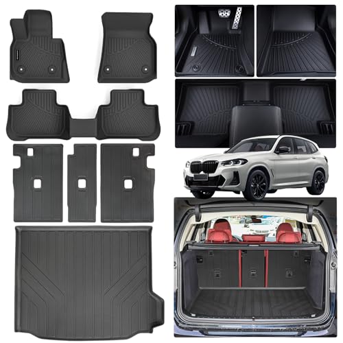 Floor Mats Backrest Mat for BMW X3 2018