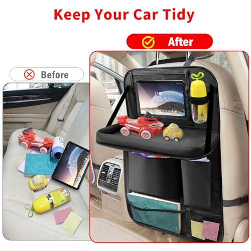 Car Backseat Organizer with Tablet Holder