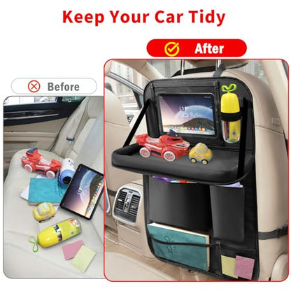 Car Backseat Organizer with Tablet Holder
