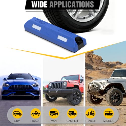 22 Inch Rubber Parking Curbs