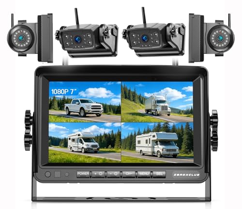 Magnetic Wireless Backup Camera (4 Count)