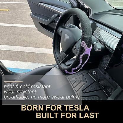 Comfy Grip Steering Wheel Cover for Tesla Model Y