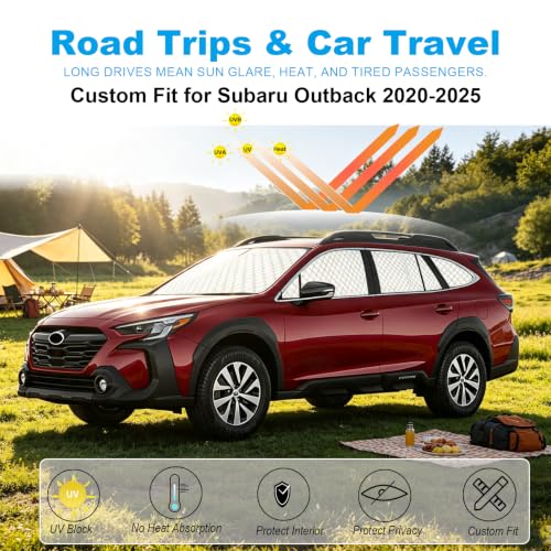 Thicken Sun Shades for Subaru Outback 2020