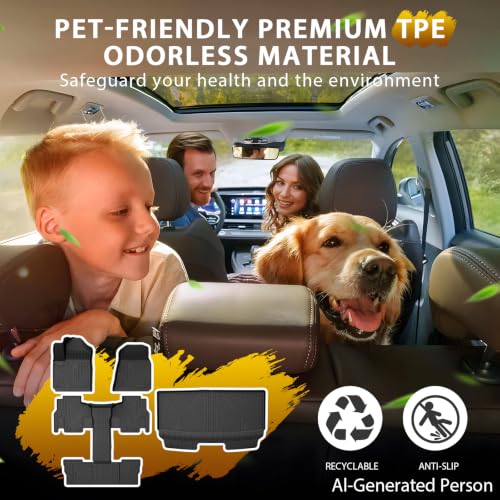 Floor Mats Cargo Liner for Jeep Wagoneer 2022