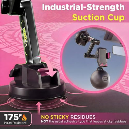 Cell Phone Mount for Truck Phone Holder for Truck Drivers