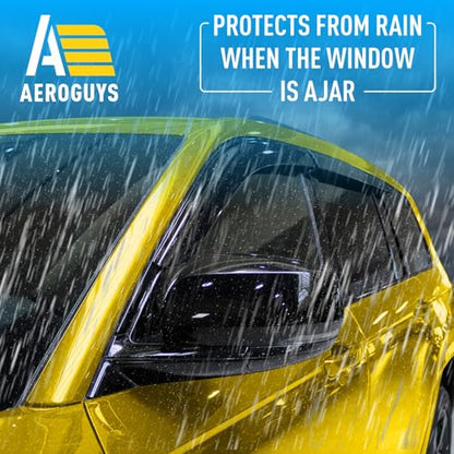 Extra Durable Window Wind Deflectors Tape (4 Count)
