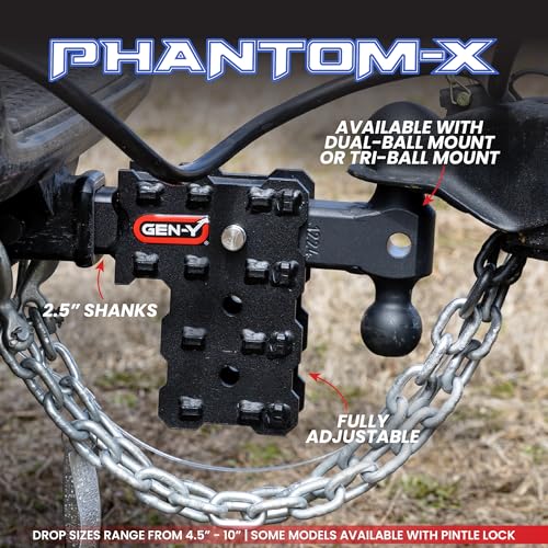 Solid Shank Adjustable Tow Hitch with Dual