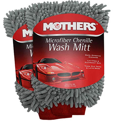 Premium Chenille Car Wash Mitt (2 Count)
