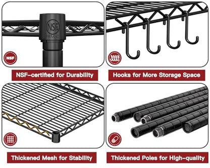 Wire Storage Shelves (2 Count)