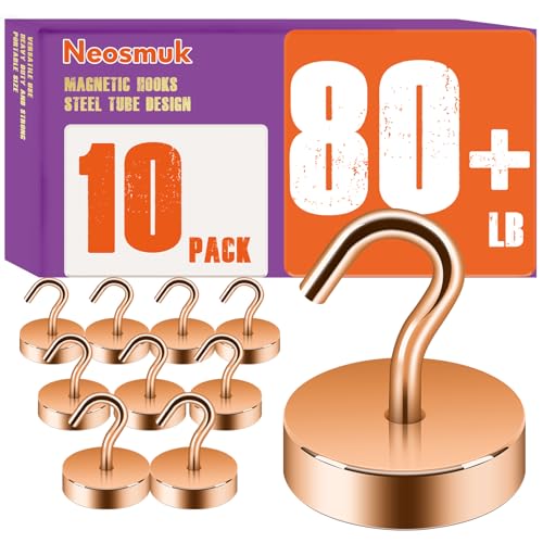 Magnetic Hooks Steel Tube Design for Cruise (10 Count)
