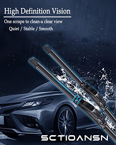 3Pcs Windshield Wiper Blades for 2017