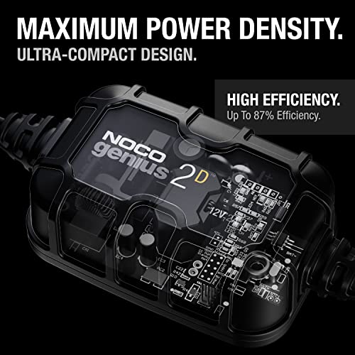 GENIUS2D 2A 12V Onboard Battery Charger