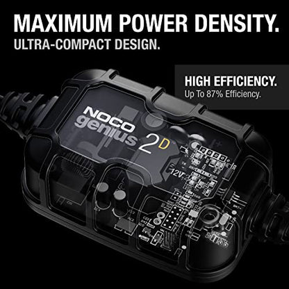 GENIUS2D 2A 12V Onboard Battery Charger