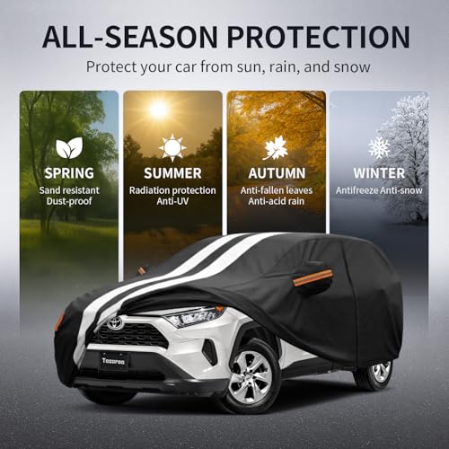 Multi Layer Car Cover Custom Fit for Toyota RAV4