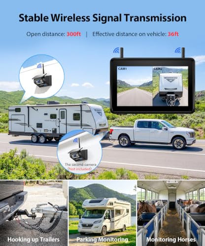 Wireless Backup Camera Solar