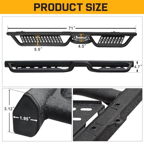 Roof Access Running Boards for 2018