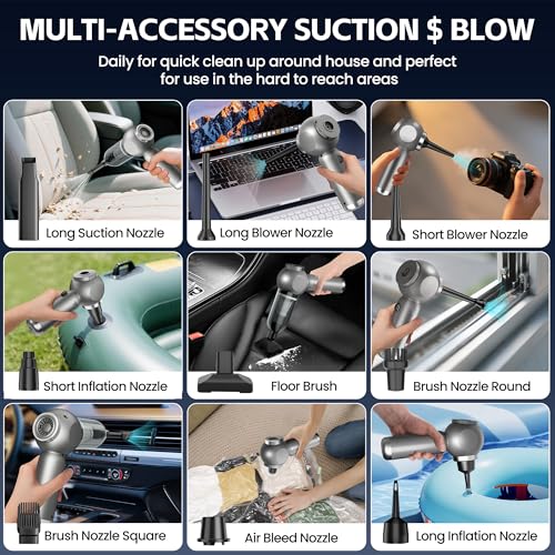 Portable Car Vacuum Cleaner High Power 17500Pa