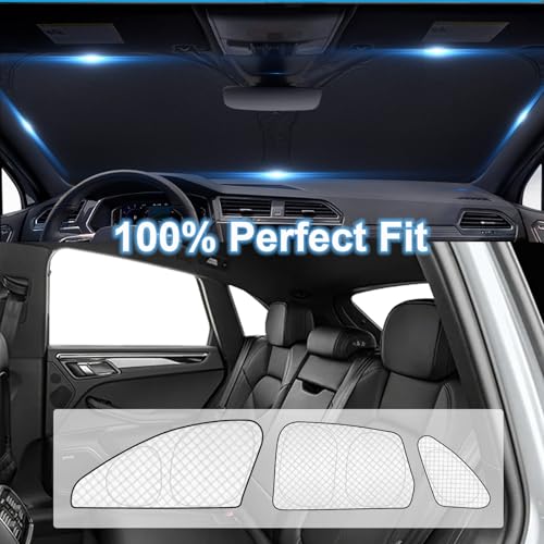 8pcs Sun Shades for Porsche Macan 2014