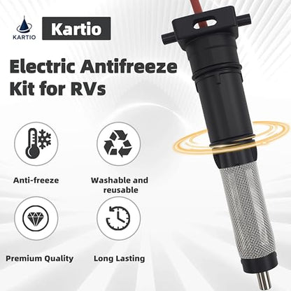 Electric Antifreeze Kit Compatible with Truma AquaGo Water Heater