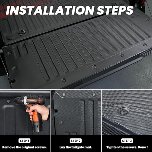 Tailgate Mat for Toyota Tacoma 2024