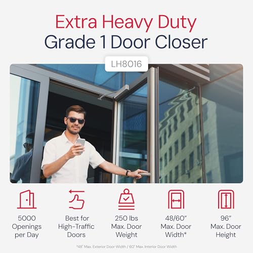 Extra Heavy Duty Door Closer Commercial Grade 1