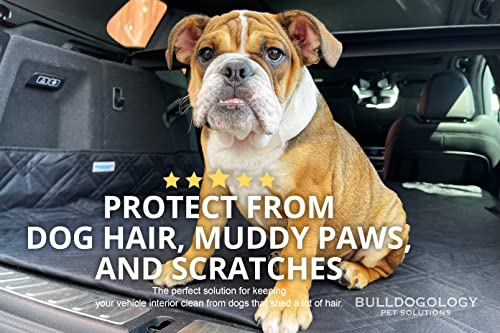 Bulldogology SUV Cargo Liner for Dogs 55"x106" Heavy Duty Pet Trunk Cargo Cover
