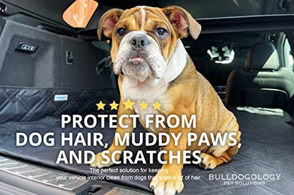 Bulldogology SUV Cargo Liner for Dogs 55"x106" Heavy Duty Pet Trunk Cargo Cover