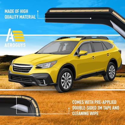 Extra Durable Window Deflectors in