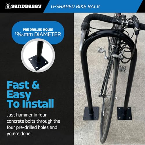 U Shaped Bike Rack